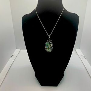 Disney Mermaid Necklace 20in Stainless Steel